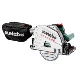 AKU. POTOPNA KROŽNA ŽAGA METABO KT 18 LTX 66 BL + FS 160 2X18V 8AH