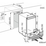 VGRADNA VINSKA VITRINA MIELE KWT 6321 UG