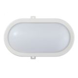 LADIJSKA SVETILKA E2 12W LED IP54 OVALNA BELA