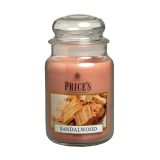 SVEČA V KOZARCU PRICES LARGE JAR SANDALWOOD