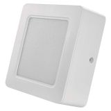 LED PANEL EMOS RUBIC 9W NW, BELI KVADRATNI, NADG./VGRAD.