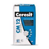LEPILO ZA PLOŠČICE HENKEL ACB CERESIT CM 12 PLUS - BEL 25KG C2TE