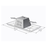 VISOKA GREDA MS VISCOM RASTLINJAK PLANT INN Š118XD118X148