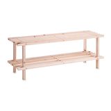 LESENI REGAL ZELLER PRESENT ZA ČEVLJE, 2 POLICI 80X26X29.5 CM