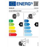 LETNA GUMA DUNLOP 215/55R16 93V BLURESPONSE