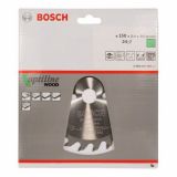 LIST ŽAGE ZA LES WIDIA BOSCH 150X2.4/1.4X20/16 ZOB 24