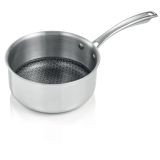 LONEC / KOZICA TESCOMA 18 CM STEEL CRAFT S STEKLENIM POKROVOM