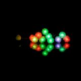 LUČKE MQ 10 LED RGB KROGLICE JEŽKI NA BATERIJE (3XAAA)