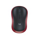 MIŠKA/KAZALNIK LOGITECH M185 BREZŽIČNA,RDEČA