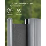 STRANSKA PREGRADA SONGMICS GSA165G02 160X350