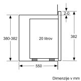 MIKROVALOVNA PEČICA BOSCH BFL520MB0