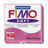 MODELIRNA MASA, PLASTELIN FIMO SOFT 22, ROZA 56 G