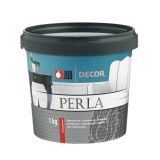 NOTRANJA DEKORATIVNA BARVA JUB DECOR PERLA SREBRNI DEKORATIVNI GEL 1 KG