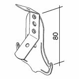 OBEŠALO KNAUF SIDRNO OBEŠ. NASTAV. 80MM BREZ ZAVORE