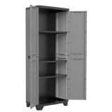 VISOKA PVC OMARA KETER KRILNA VRATA 3 POLICE 15KG/POLICO 68X173X39CM