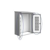 PAKET VRAT ZA REGAL ZA DRVA WOODSTOCK 138X172.5X150