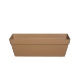 PE KORITO Z VODNO REZERVO BLUMAX MELROSE 50CM MOCCA