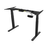 PISALNA MIZA ICY BOX SIT&STAND OKVIR ZA MIZO ELEKTRIČEN ERGONOMSKI ČRN
