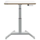 PISALNA MIZA LEITZ COSY-WOW ERGO 80X60CM DVIŽNA BELA ELEKTRIČNA