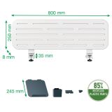 PISALNA MIZA LEITZ COSY-WOW ORGANIZATOR ZA DVIŽNO MIZO 42X25CM