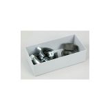 PLASTIČNA ŠKATLA ALLIT S-5 108X216X63 MM 63/5 SIVA