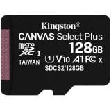 POMNILNIŠKA KARTICA KINGSTON SDXC MICRO 128GB CANVAS SELECT PLUS 100MB/S