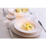 KROŽNIK PLITVI PORCELAN 26,5 CM MAKU