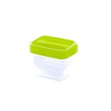 POSODA ZA SHRANJEVANJE CURVER ZA SHR. HRANE VEDO SET 4X0.75 L TRANSPAR.ZELENA