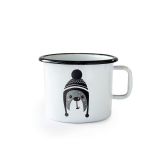 POSODA ZA TOPLE NAPITKE CUCKOO CUPS EMAJLIRAN LONČEK 8 CM 0.37 LIT MEDVEDEK