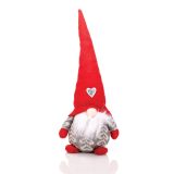 PRAZNIČNA FIGURA GLOSSTYLE PALČEK 33 CM RDEČ SORT