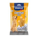 PRIBOLJŠEK ZA PSA VITAKRAFT DENTAL STICK 3 V 1 MED./LARGE, 180G