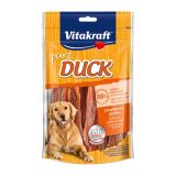 PRIBOLJŠEK ZA PSA VITAKRAFT DUCK TRAKOVI Z RACA, 80G