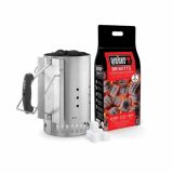 SET ZA PRIŽIGANJE WEBER RAPIDFIRE 2 KG BRIKETI, 3X KOCKE, POSODA ZA PRIŽIGANJE