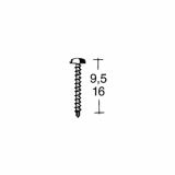 PRITRDILNI MATERIAL KNAUF VIJAK LB 3.5 X 9.5 MM PROF.NA KOV.PODK. Z=100K