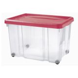 PUZZLE BOX WITH LID AND WHEELS 60 LT
