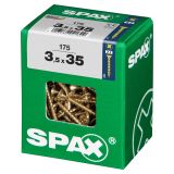 UNIVERZALNI VIJAK SPAX PZ 3.5X35 YELLOX A2G V ZAVITKU 175KOS