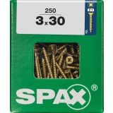 UNIVERZALNI VIJAK SPAX PZ 3X30 YELLOX A2G V ZAVITKU 250KOS