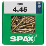 UNIVERZALNI VIJAK SPAX PZ 4X45 YELLOX A2G V ZAVITKU 300KOS