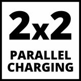 EINHELL 2X2 POWER X-QUATTROCHARGER 4 A