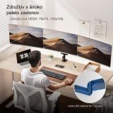 RAČUNALNIŠKI DODATEK VONHAUS NAMIZNI NOSILEC DO 32' TROJNI, PLINSKA VZMET