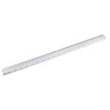 RAVNILO, ŠABLONA LEVIA 50 CM ALUMINIJ SIV 009890