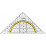 RAVNILO, ŠABLONA WESTCOTT GEO TRIKOTNIK 14 CM E-10130 00 BLISTER
