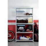 REGAL AR SHELVING 180X90X40 CM, 5 POLIC 100 KG/POLICO, SIV