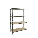 REGAL SIMONRACK 150X90X30 CM 4P/150KG ANTRACIT MADERCLICK