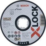 REZALNA PLOŠČA X-LOCK EXPERT FOR INOX 125X1.6X22.23MM, RAVNA