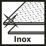 REZALNA PLOŠČA X-LOCK STANDARD FOR INOX 10X125X1X22.23MM, RAVNA