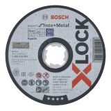 REZALNA PLOŠČA X-LOCK EXPERT FORINOX & METAL 125X1X22.23MM, RAVNA