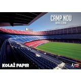 KOLAŽ PAPIR A4 20 LISTOV 100 G STADIUMS 21654