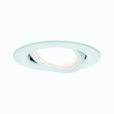 VGRADNI LED REFLEKTOR RL NOVA COIN 1X6.5W 3SDIM OKROG. BELA MAT/ALU GIB