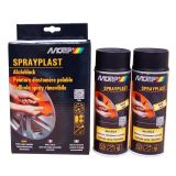 BARVNI SPREJ MOTIP SET SPRAYPLAST SREBRNI POLMAT 2 X 400ML - FOLIJA SPREJ